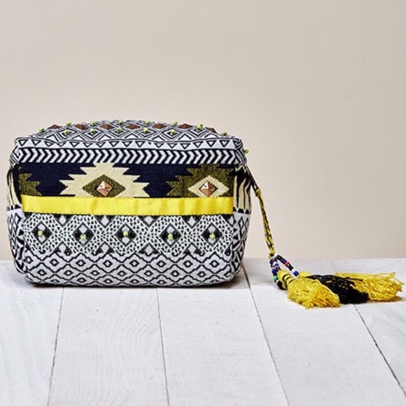 Studded Lovestitch Cosmetic Pouch - Picture 1 of 3